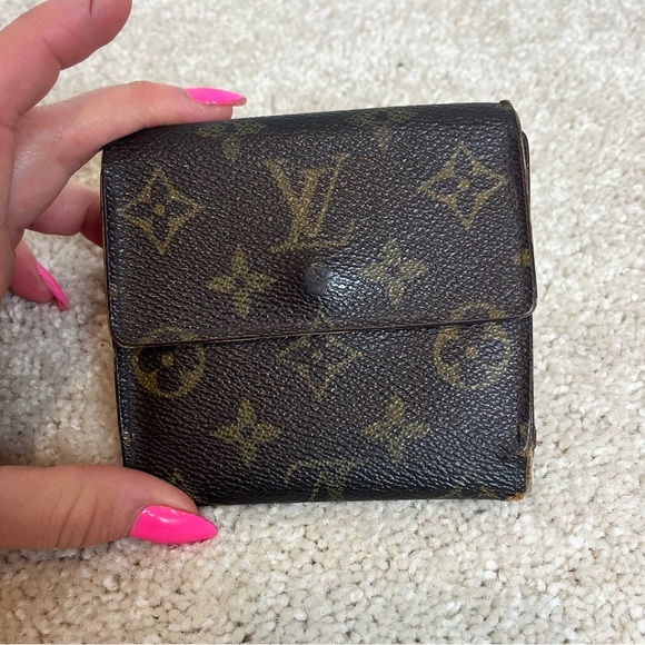 Authentic Louis Vuitton Monogram Elise Wallet - Picture 12 of 14